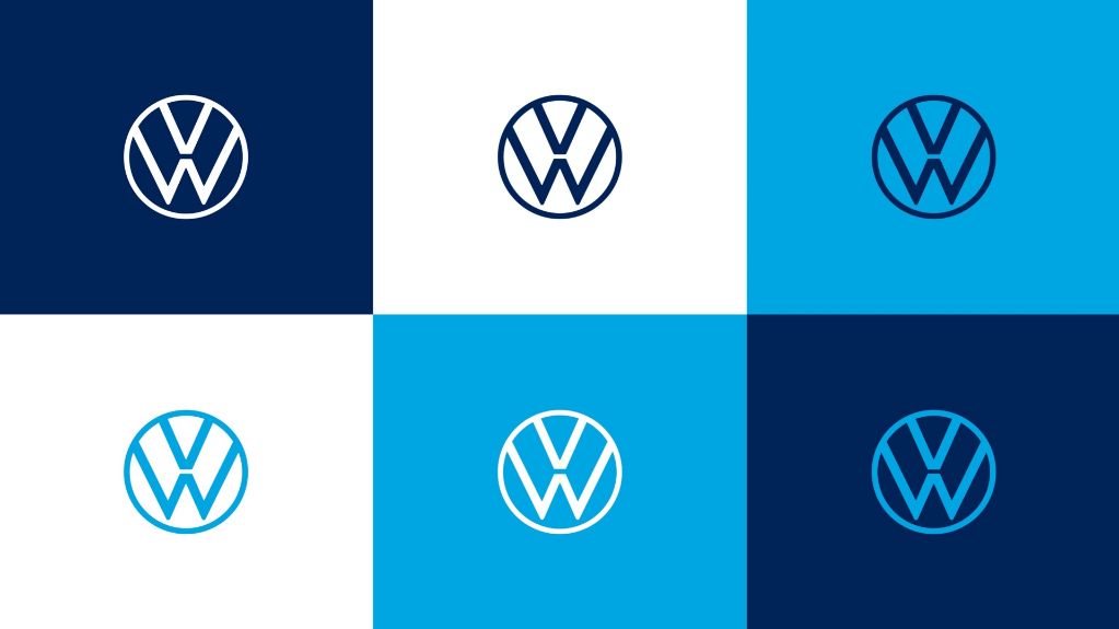 O novo design da marca Volkswagen