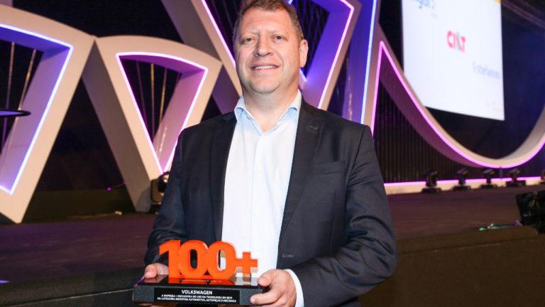 Leia mais sobre o artigo Volkswagen recebe o Prêmio Empresa + Inovadora em Tecnologia 2019