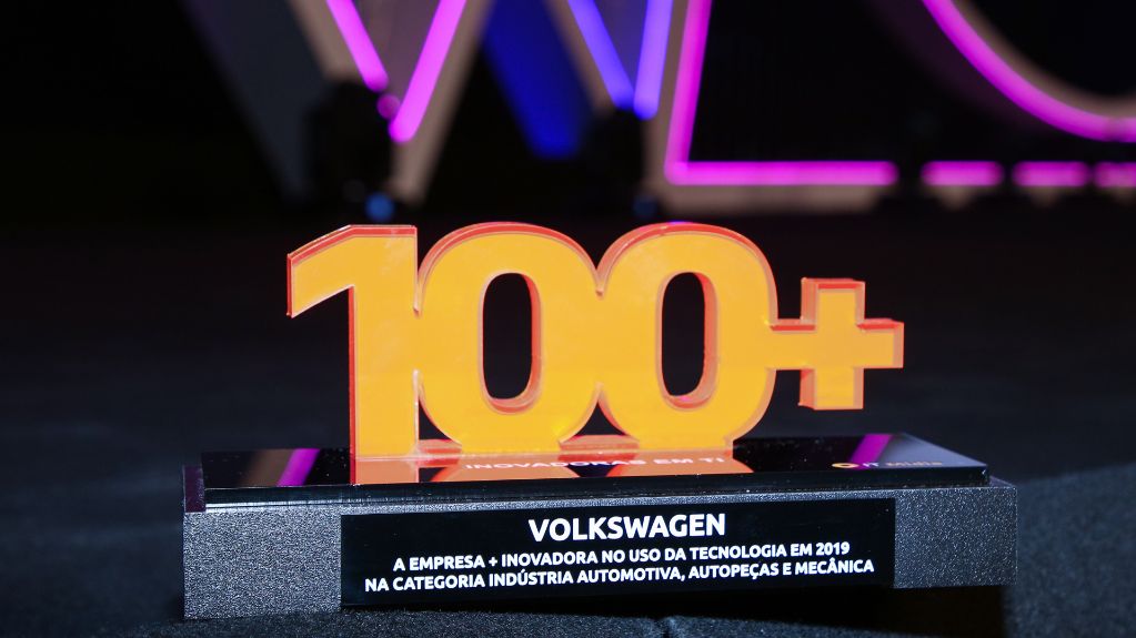 Volkswagen recebe o Prêmio Empresa + Inovadora em Tecnologia 2019
